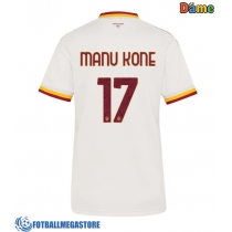 Fotballdrakt Dame AS Roma Manu Kone #17 Bortedrakt 2026-27 Kortermet